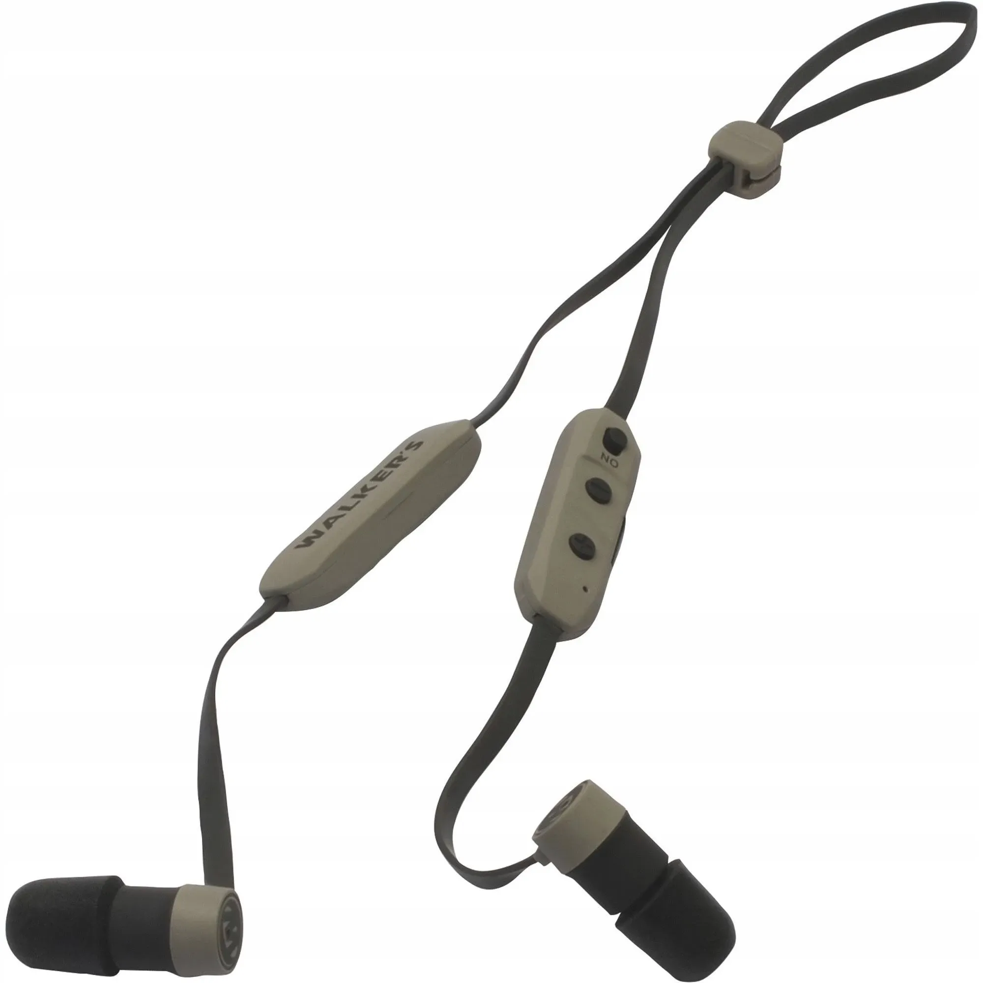 Walker's Shooting Training Protection 29 DB Omni-Directional Microphone Rope Hearing Enhancer Earbuds