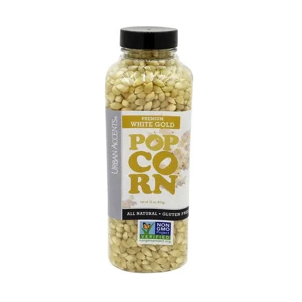 Urban Accents Premium White Gold Popcorn Kernels