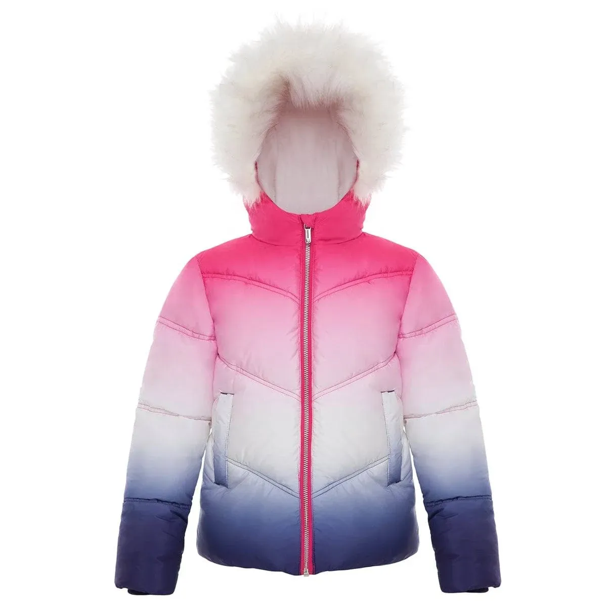 Rokka&Rolla Girls' Heavyweight Puffer Jacket Bubble Coat