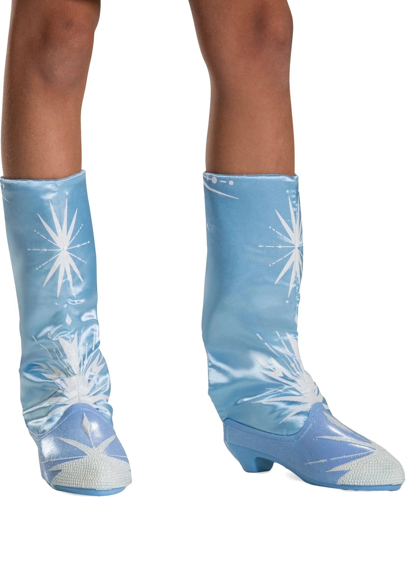 Frozen 2 Child Elsa Boots | Kids | Girls | Blue/White | One-Size | Disguise