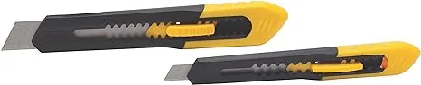 Stanley Quick Point Snap Off Blade Utility Knife, 2 Pack (10-202)