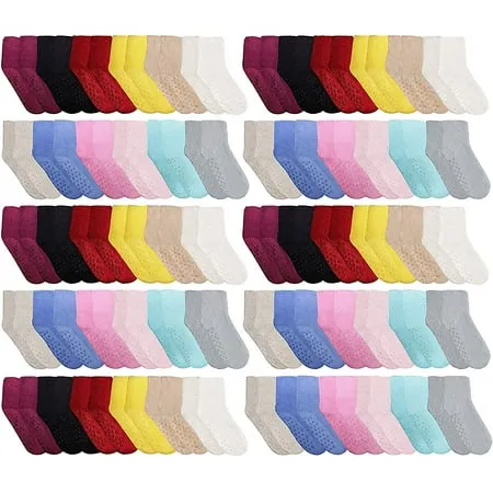 SOCKS NBULK 120 Pairs Case Of WSD Womens Fuzzy Socks Winter Soft Fluffy Assorted Socks Size 9-11 (120 Pairs Gripper Fuzzy Assorted)