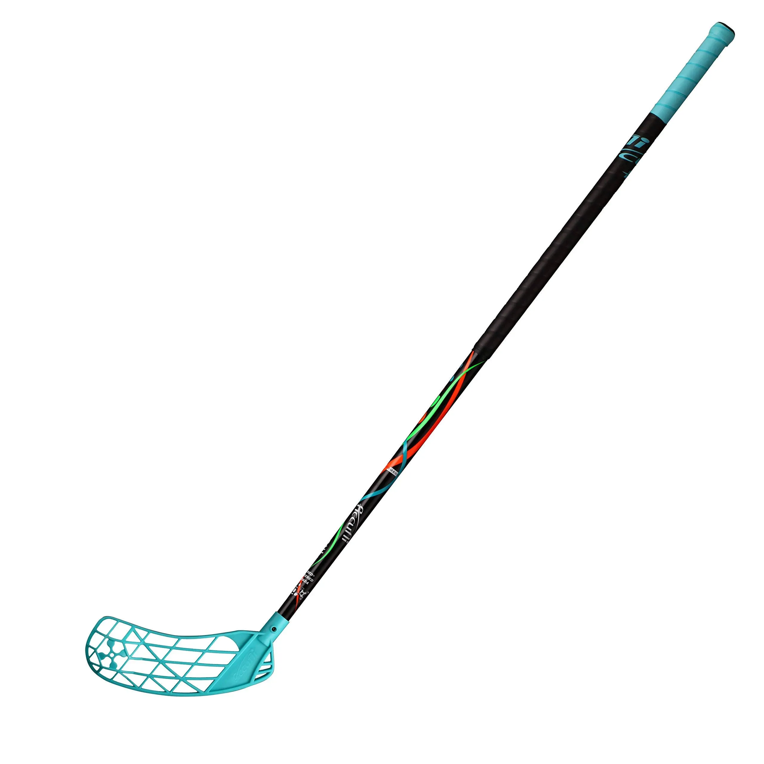 ACCUFLI Floorball Stick Xoro Z100 (Teal - Left Handed)