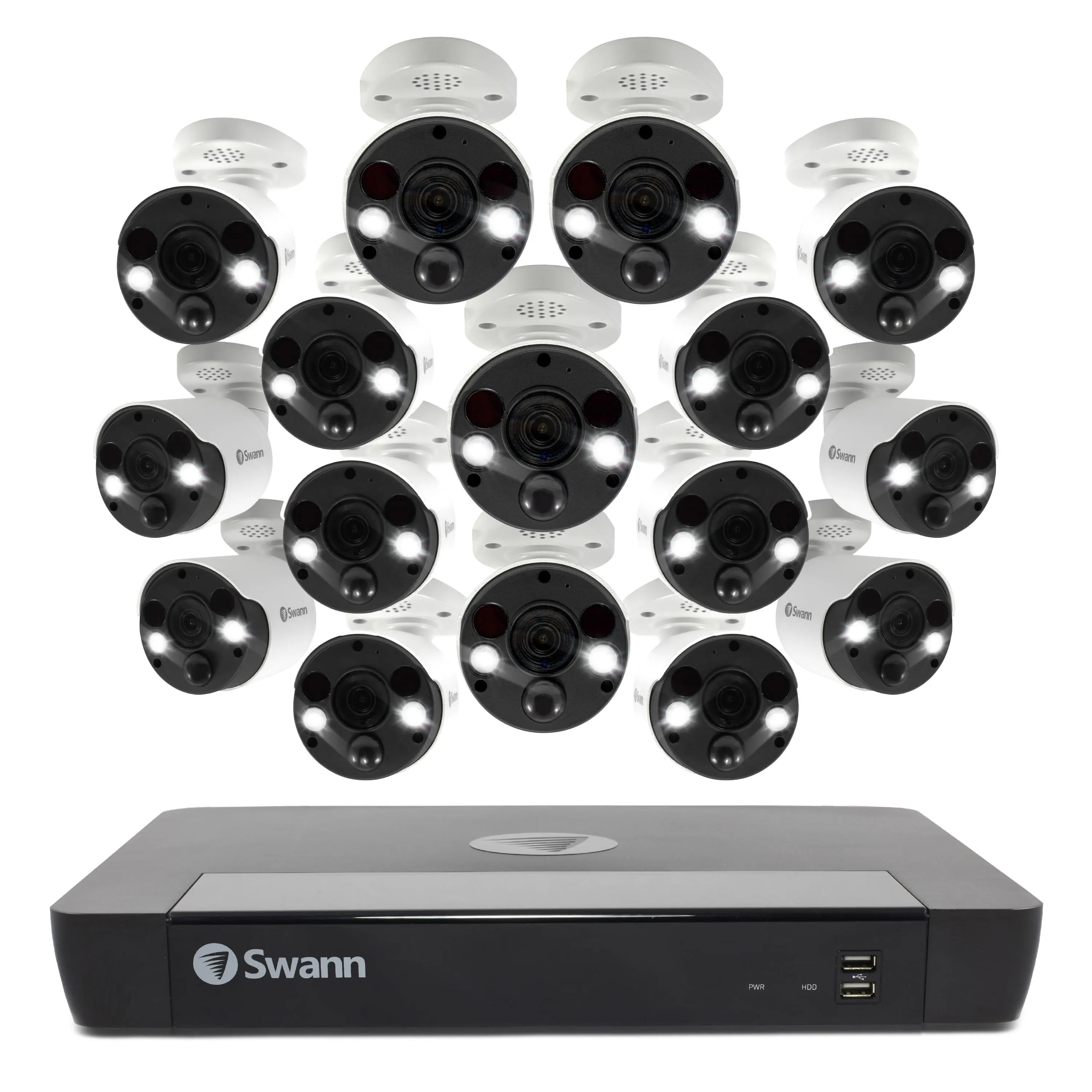 Swann Pro Series 16-Channel 4K Ultra HD NVR Security Surveillance System