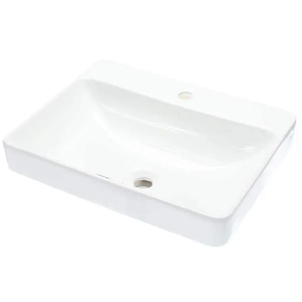 Kohler K-2660-1-0 Vox 22&#034; Vessel Sink with Overflow - White