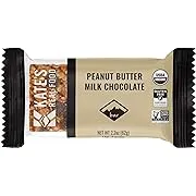 Kate’s Real Food Organic Energy Bars, Non-GMO, All-Natural Ingredients, Gluten-Free and Soy-Free Healthy Snack with Natural Flavors, Peanut Butter Milk Chocolate (Pack of 12)Kate’s Real Food Organic Energy Bars, Non-GMO, All-Natural Ingredients, Gluten-F