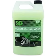 3D Waterless Car Wash - Easy Spray Waterless Detailing Spray - No Soap or Water Needed - Great on Cars, RVs, Motorcycles & Boats 1 Gallon