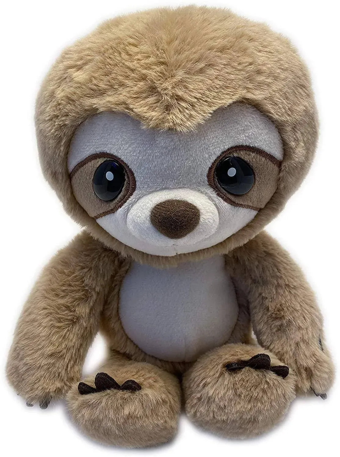 Mighty Mojo Talk Back Sloth Plush - Repeats Super Slow - Repeats What You Say, Mimicry Electronic Record, Talk Back Toy for Kids, Perfect Early Learning Gift