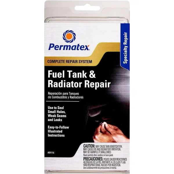 Permatex 09116 Fuel Gas Tank &amp; Radiator Repair Kit