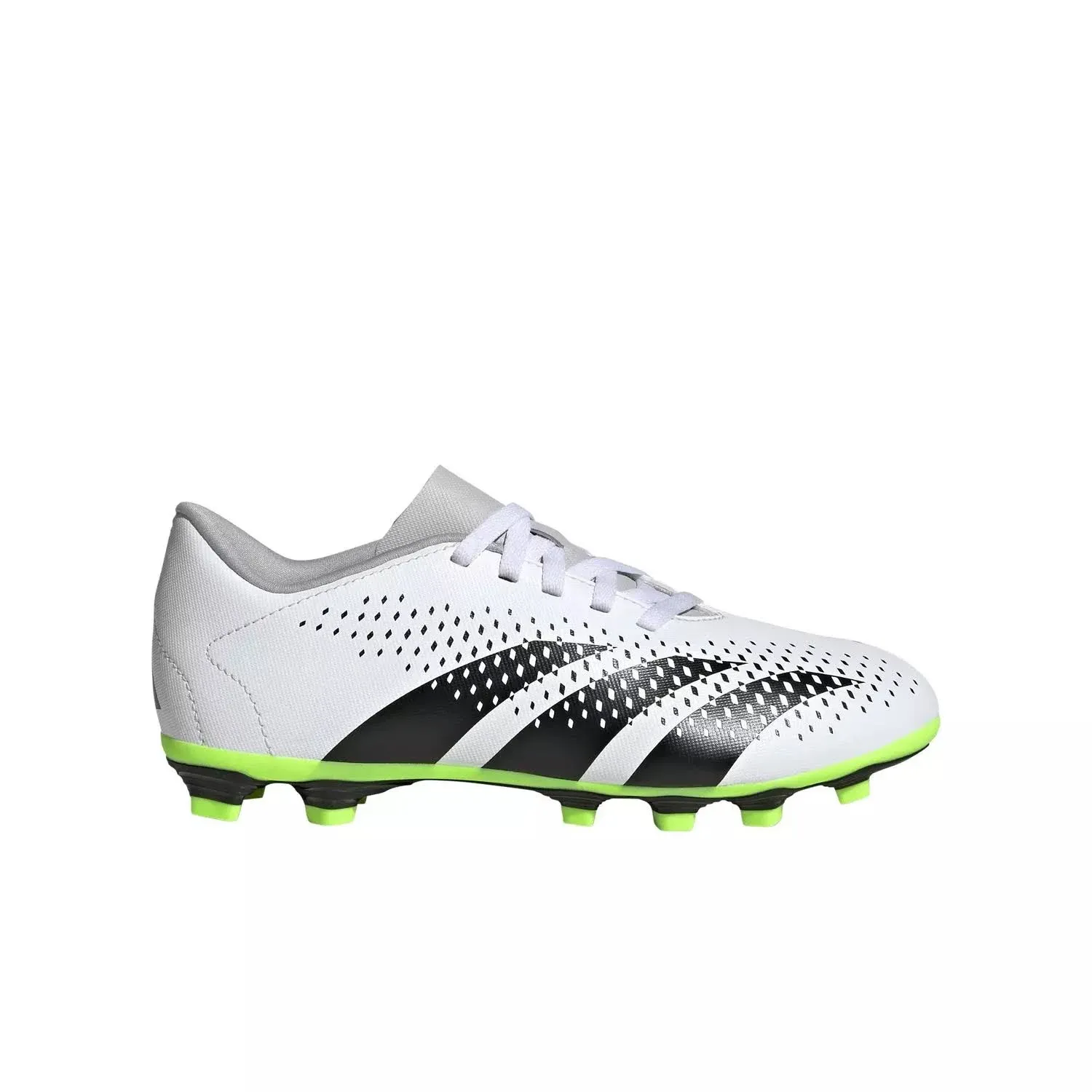 Adidas Predator Accuracy.4 Flexible Ground Soccer Cleats | White/Green/Black ...