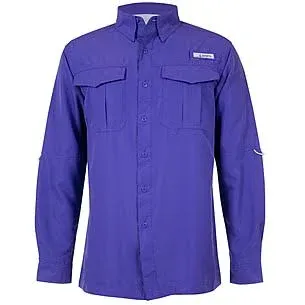 Habit Men's Fourche Mountain Long Sleeve River Guide Fishing Shirt