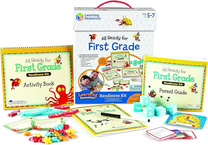 Learning Resources All Ready For First Grade Readiness Kit (LER3479)