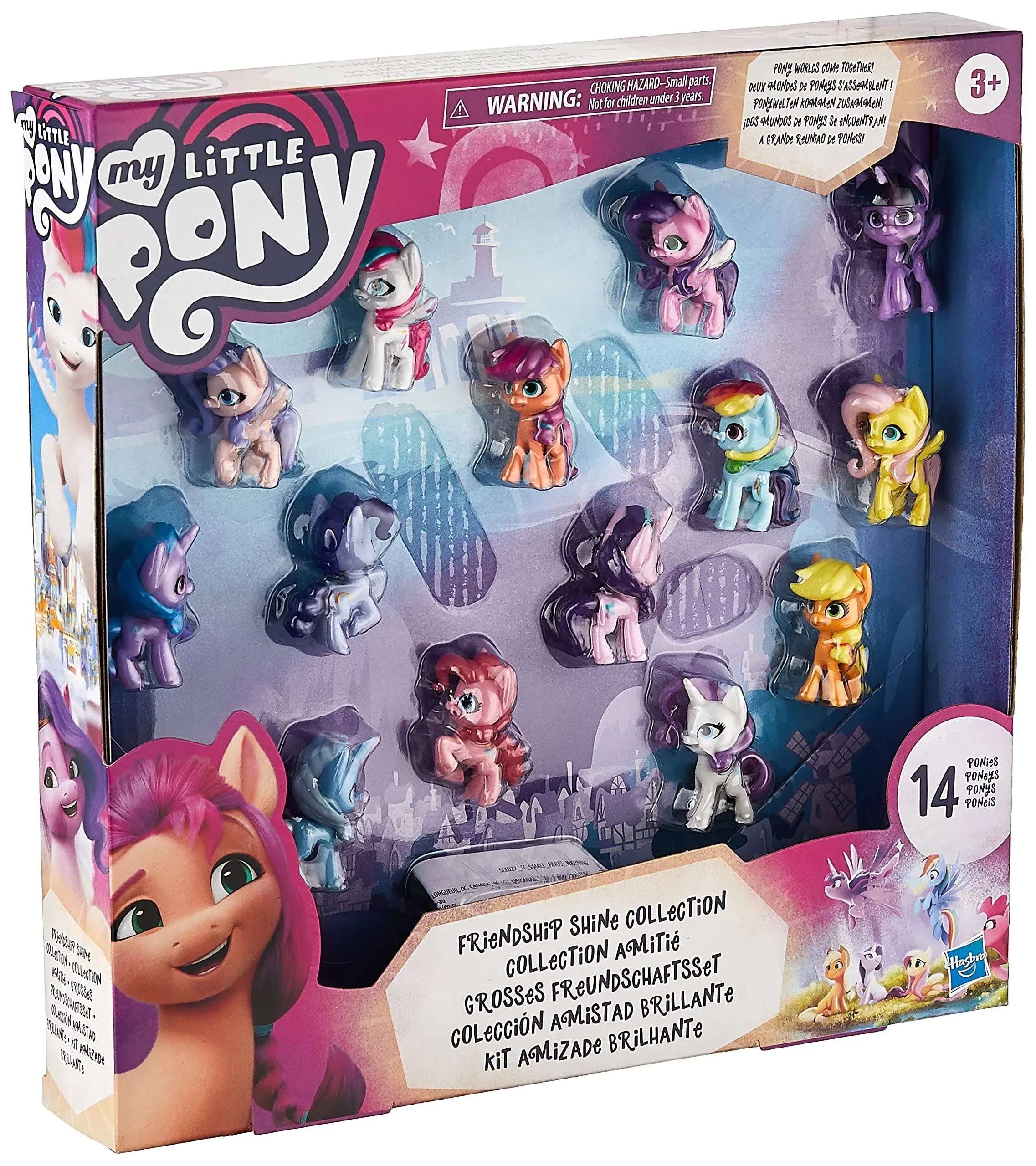 My Little Pony: A New Generation Friendship Shine Collection - 14 Pony Figure Toys