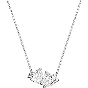 Swarovski Attract Soul Necklace, Rhodium Plated