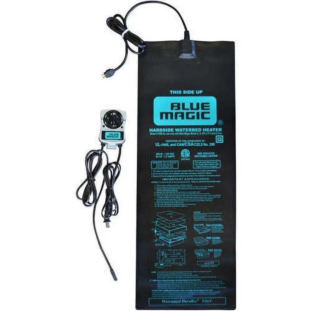 Blue Magic 300W Solid State Hard Side Waterbed Heater, High Watt