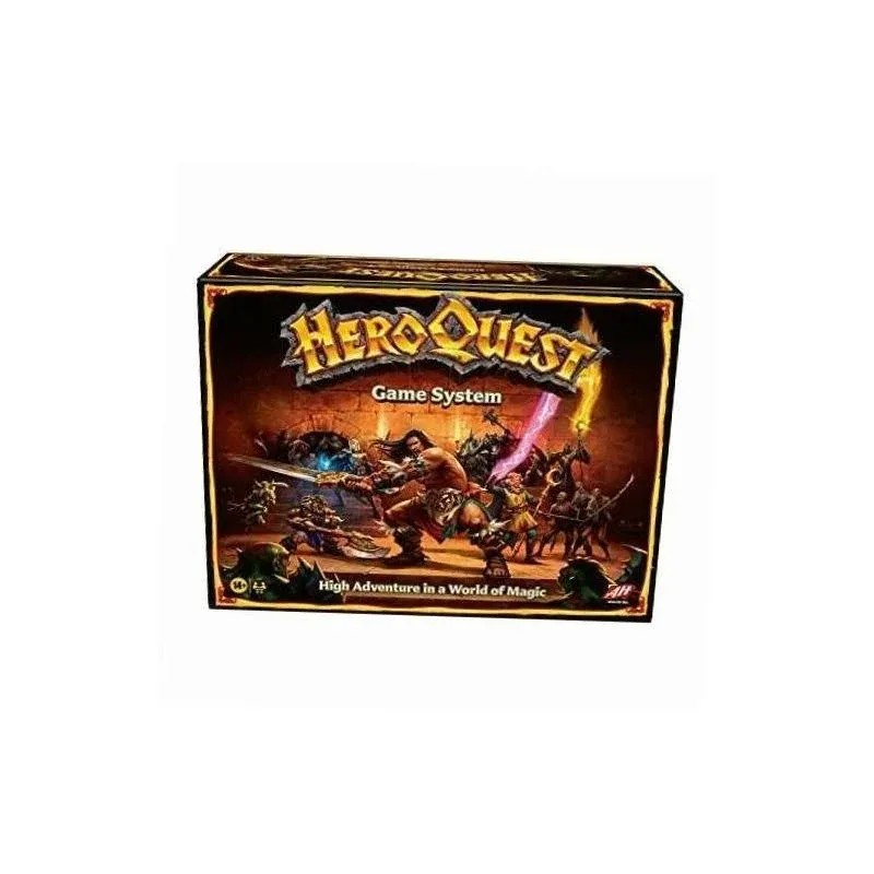 Hasbro Juego De Mesa Mesa Hero Quest Mazmorras Avalon Hill Español