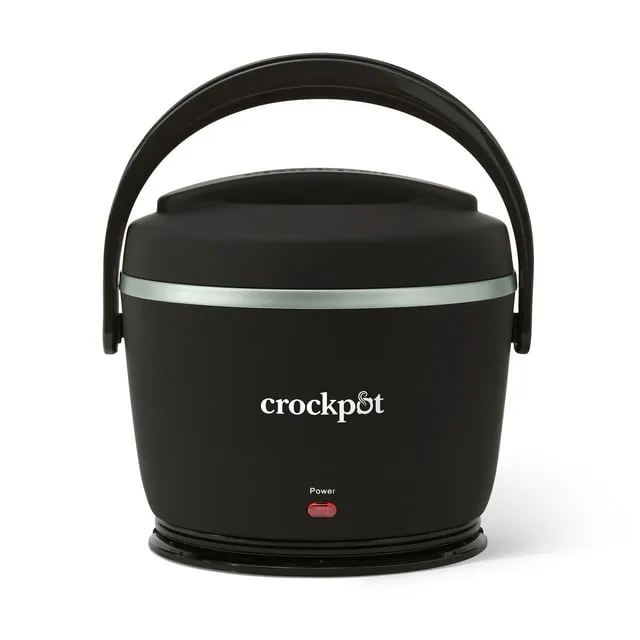 Crockpot Electric Lunch Box, Portable Food Warmer for Travel, Car, On-the-Go, 20-Ounce, Blush Pink