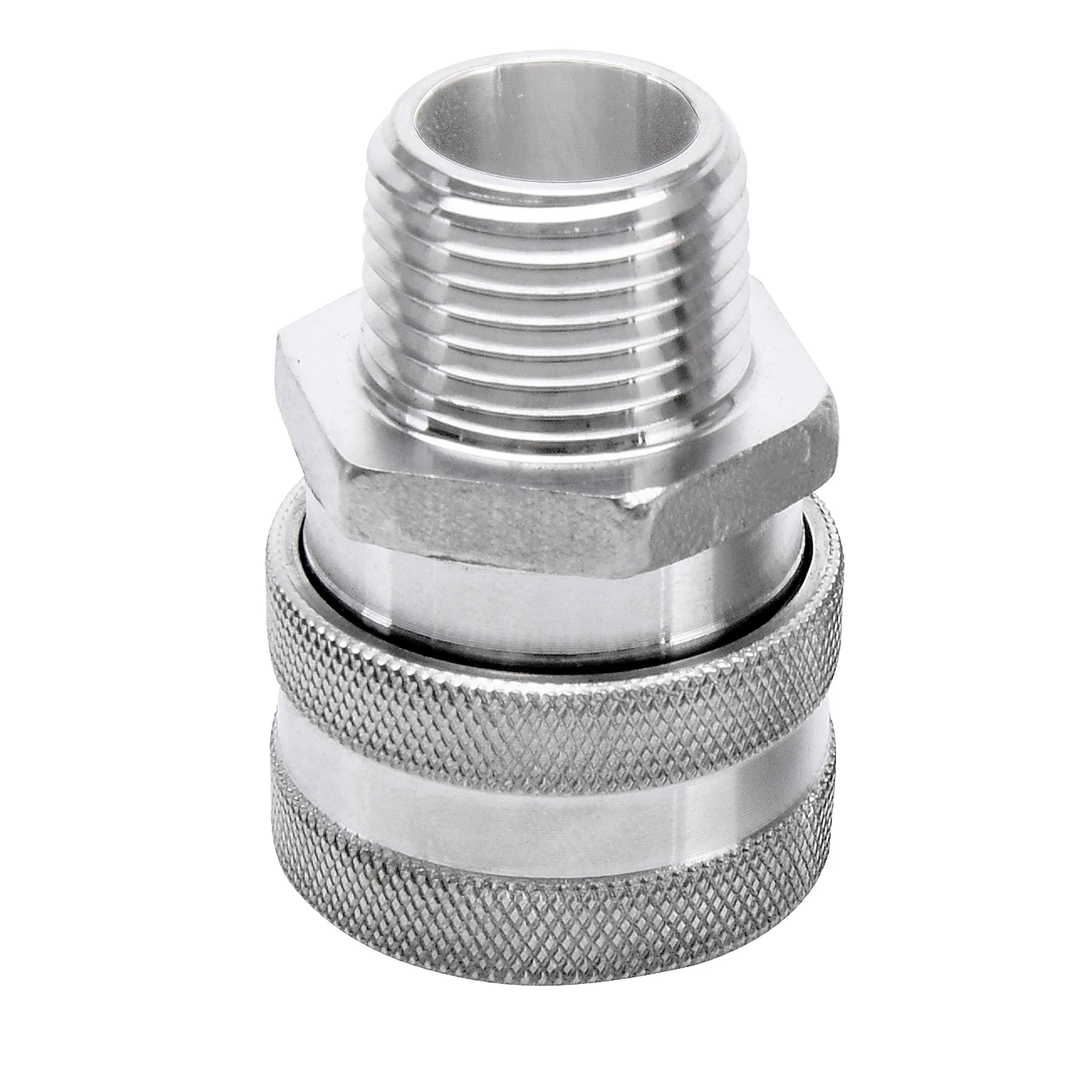 Stainless Steel Female Quick Disconnect MPT 1/2"