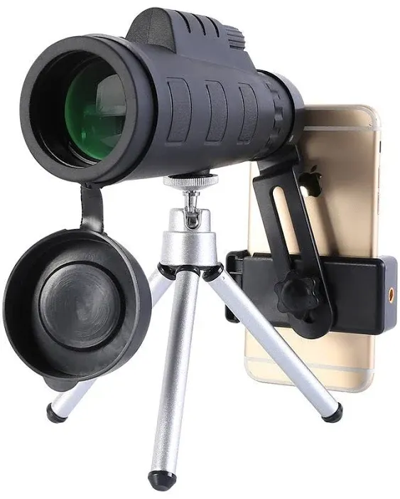 50x60 Zoom FMC Monocular Telescope Ultra HD Waterproof