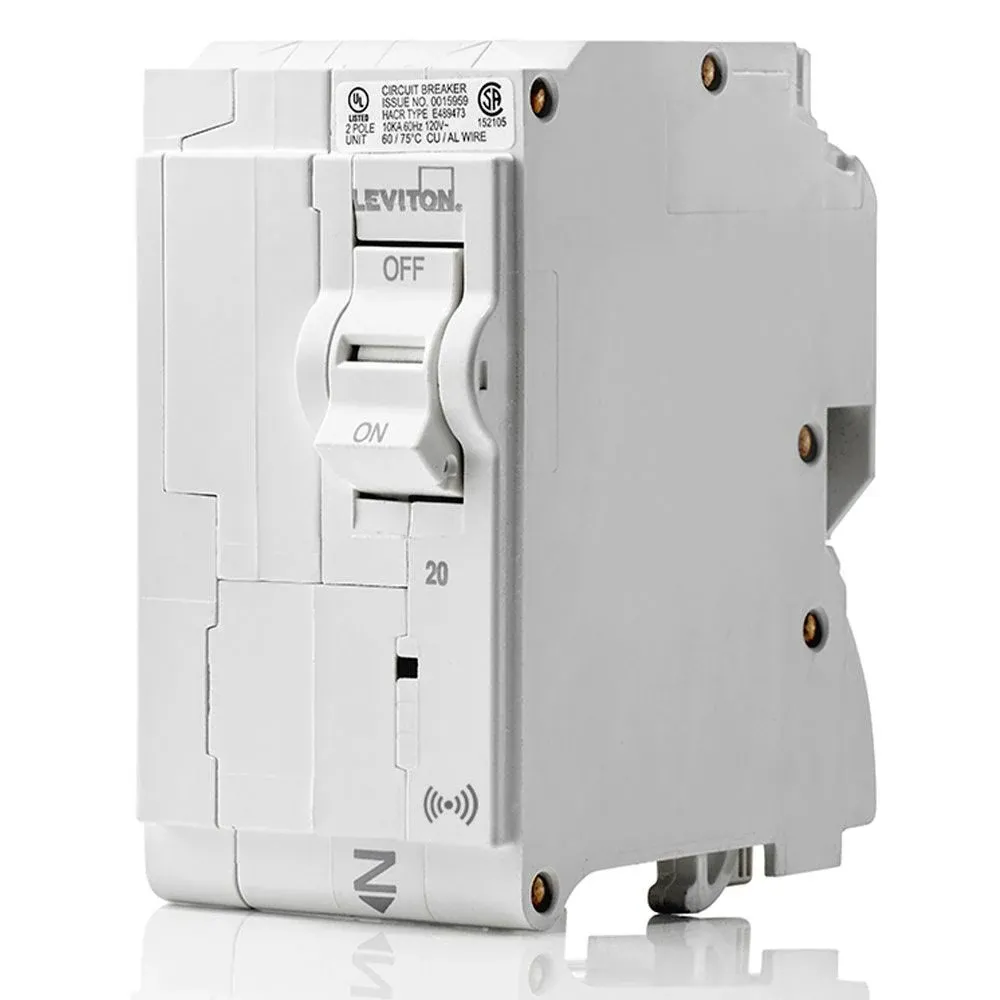 Leviton LB220-S 20A 2-Pole Smart Breaker