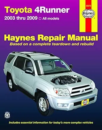 Haynes Toyota 4Runner, '03-'09