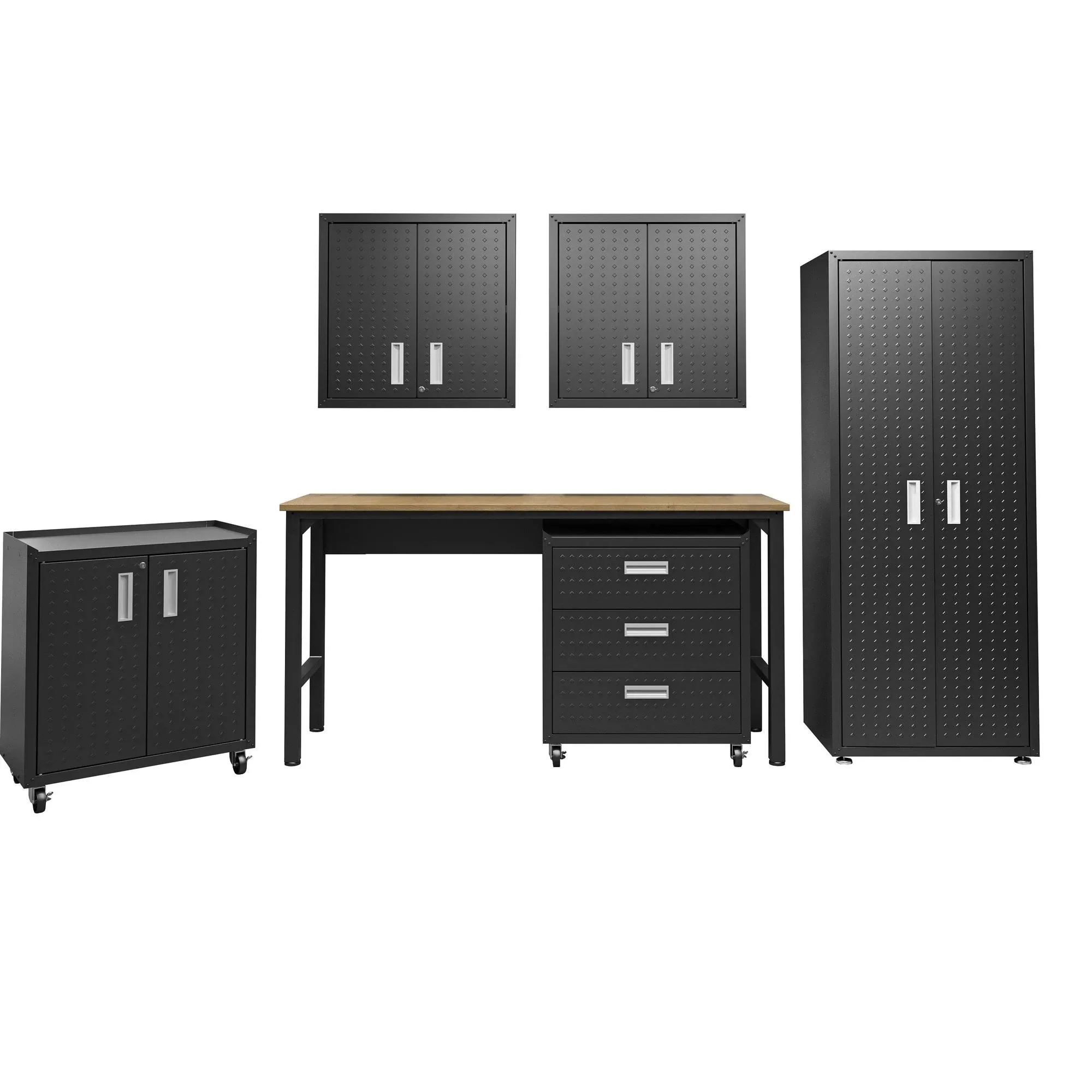 Manhattan Comfort Fortress 6-Piece Garage Set