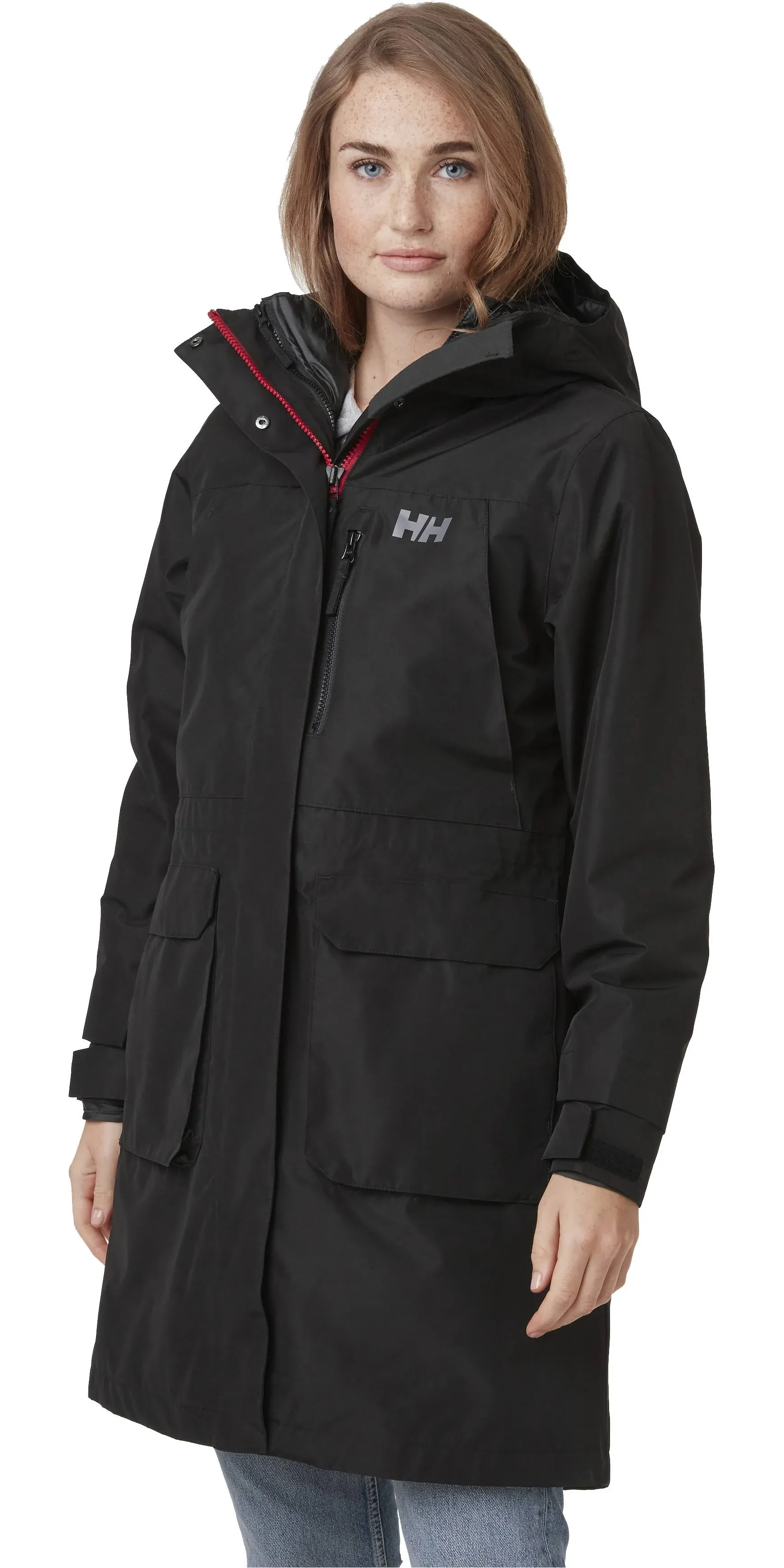 Helly Hansen 3-in-1 Rigging Coat Women&#x27;s XS Black Pre-owned