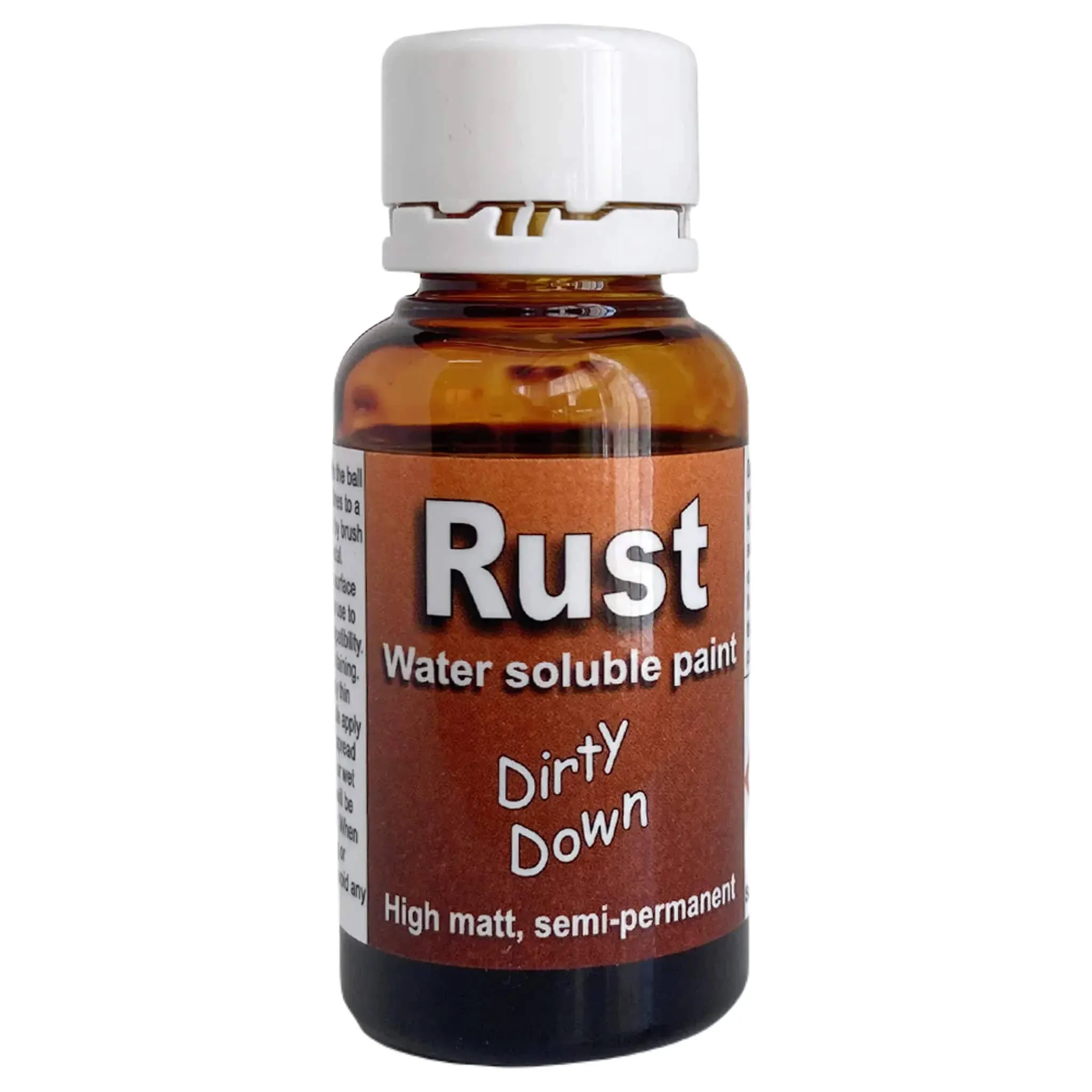 Dirty Down Rust (25ml) - Paint Effects Water-Soluble Matt Matte Paints THG