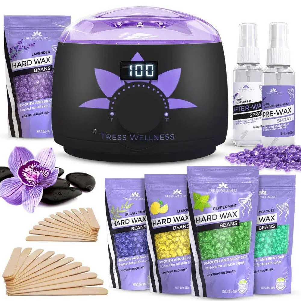 Tress Wellness Bikini Brazilian Waxing Kit