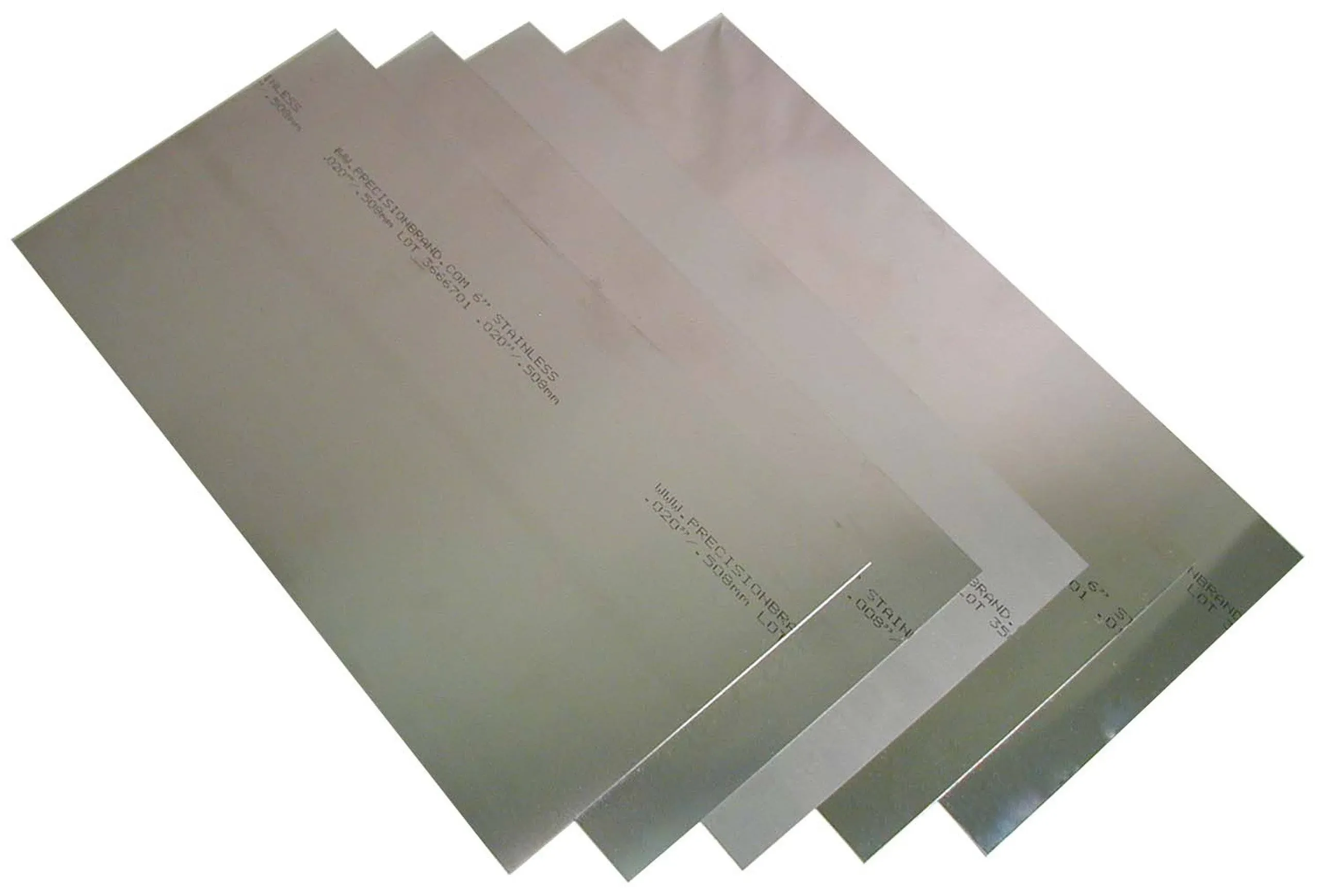 Precision Brand Stainless Steel Shim Sheet Stock Assortment|22LF8