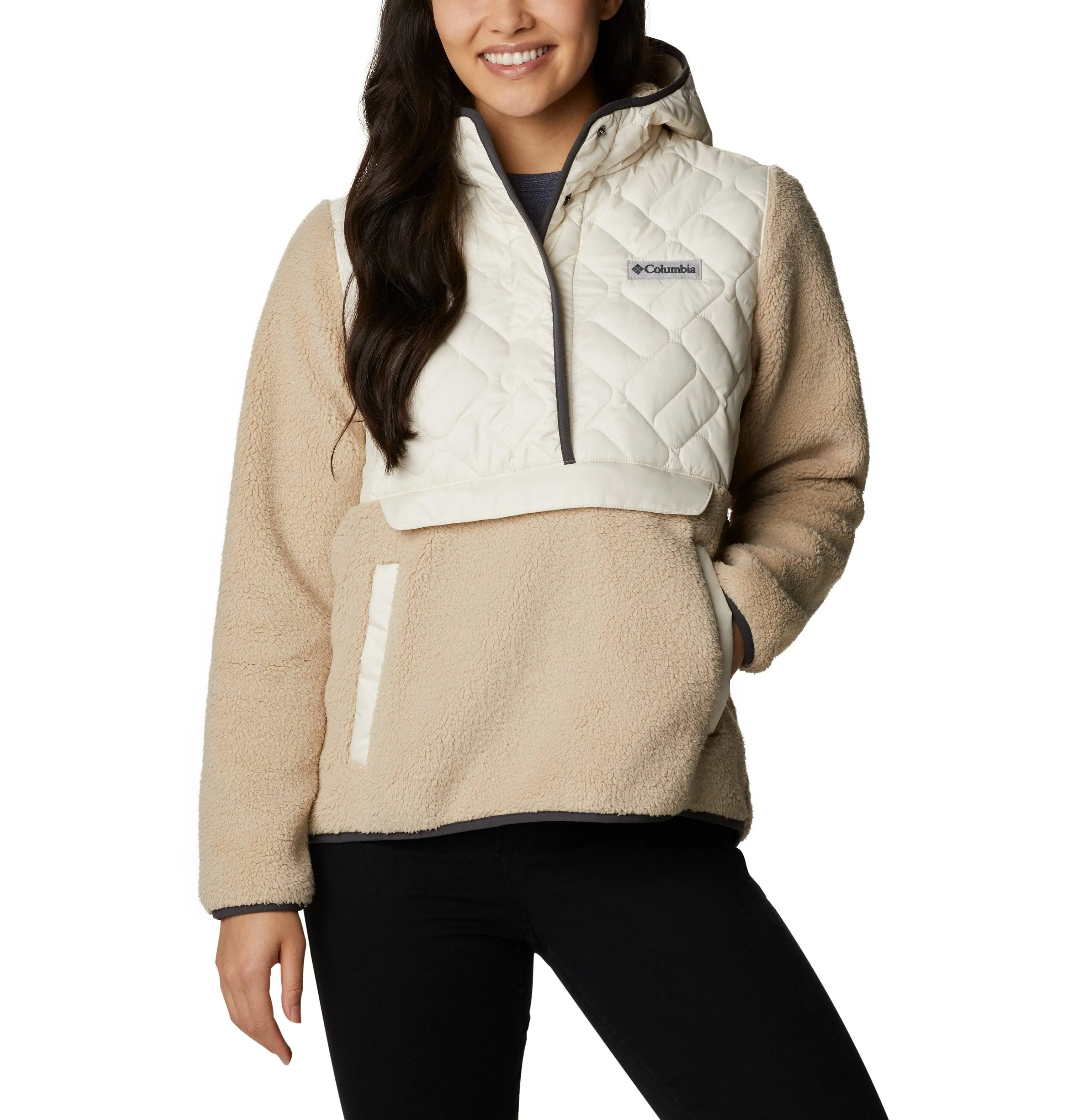 Columbia Hooded Fleece Pullover Large