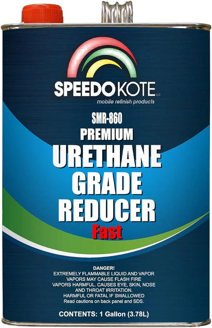 Speedokote SMR-860 - Universal Fast 55-65°F Urethane Grade Reducer, One Gallon. For California, Delaware, or Maryland, order SMR-0065