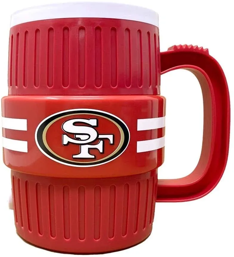 NFL Water Cooler Mug, 44-ounces - Durable Travel Mug - Suitable for Hot & Cold Beverages