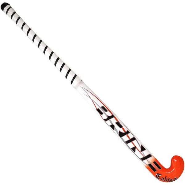 Brine VE12 Tabloid 20mm Standard Bow Composite Field Hockey Stick - White/Orange