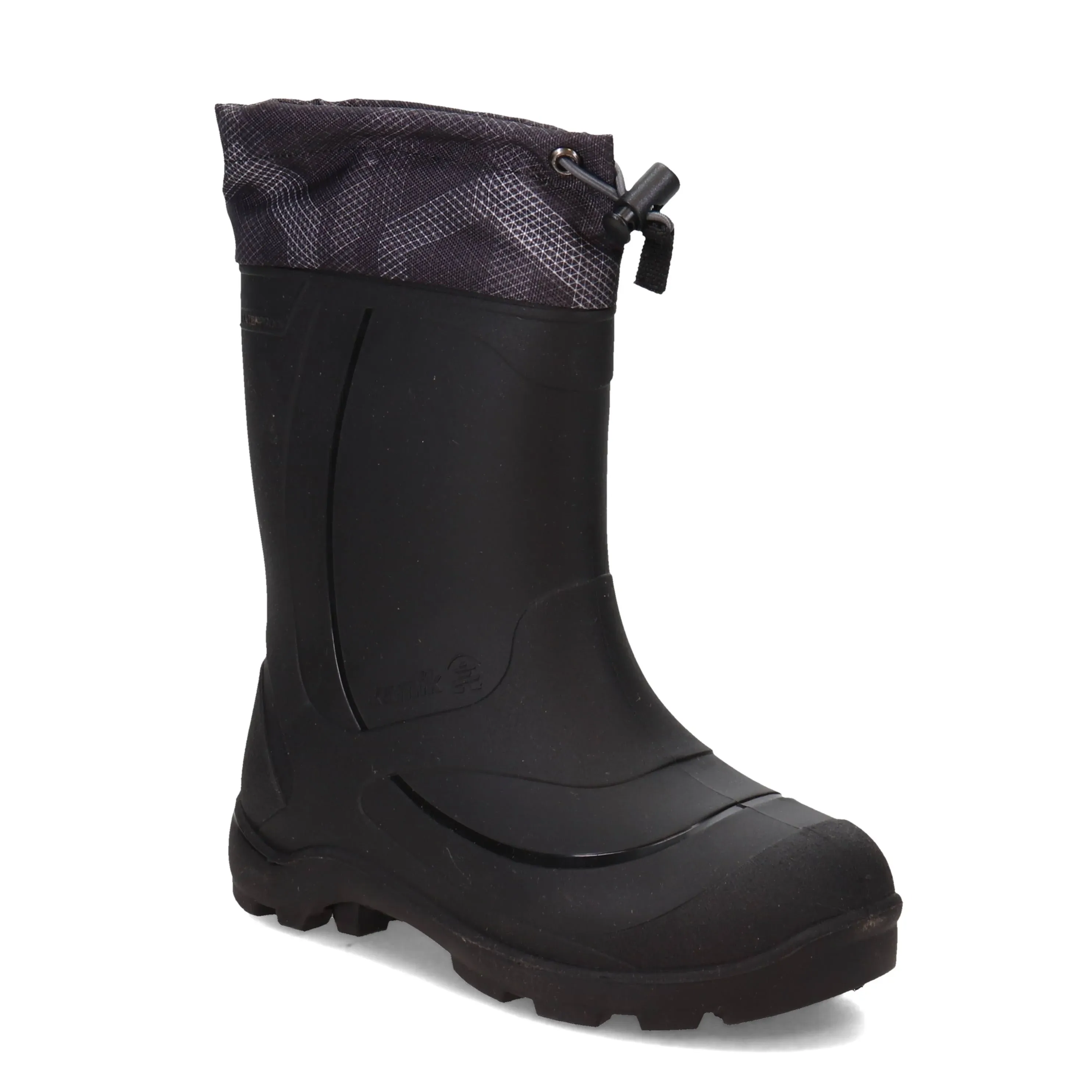 KAMIK Kid&#039;s Snobuster2 Black/Charcoal Winter Boots (AK4192G-BCH)