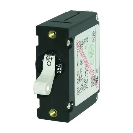 Blue Sea Systems A-Series Toggle Single Pole Circuit Breakers