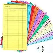 New!! 24 Pcs Cash Envelopes for Budgeting, Cardstock Budget Envelope System for Tracking Money Savings, 12 Assorted Colors, Vertical Layout