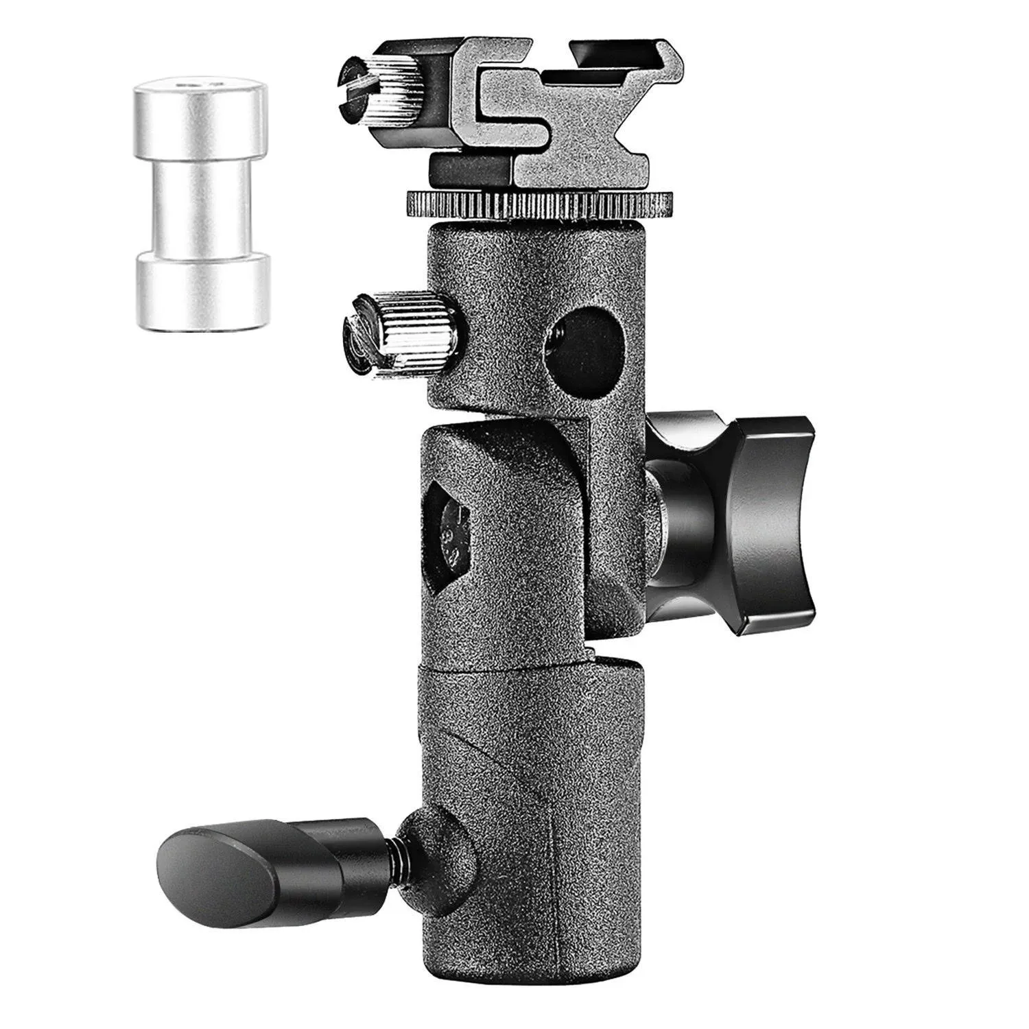 Neewer Black Pro Universal Speedlite Flash Umbrella Swivel Lamp Bracket