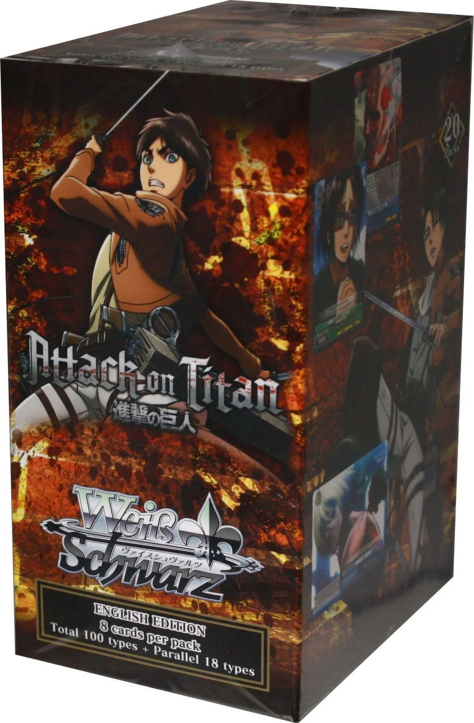 Weiss Schwarz Attack On Titan Booster Box