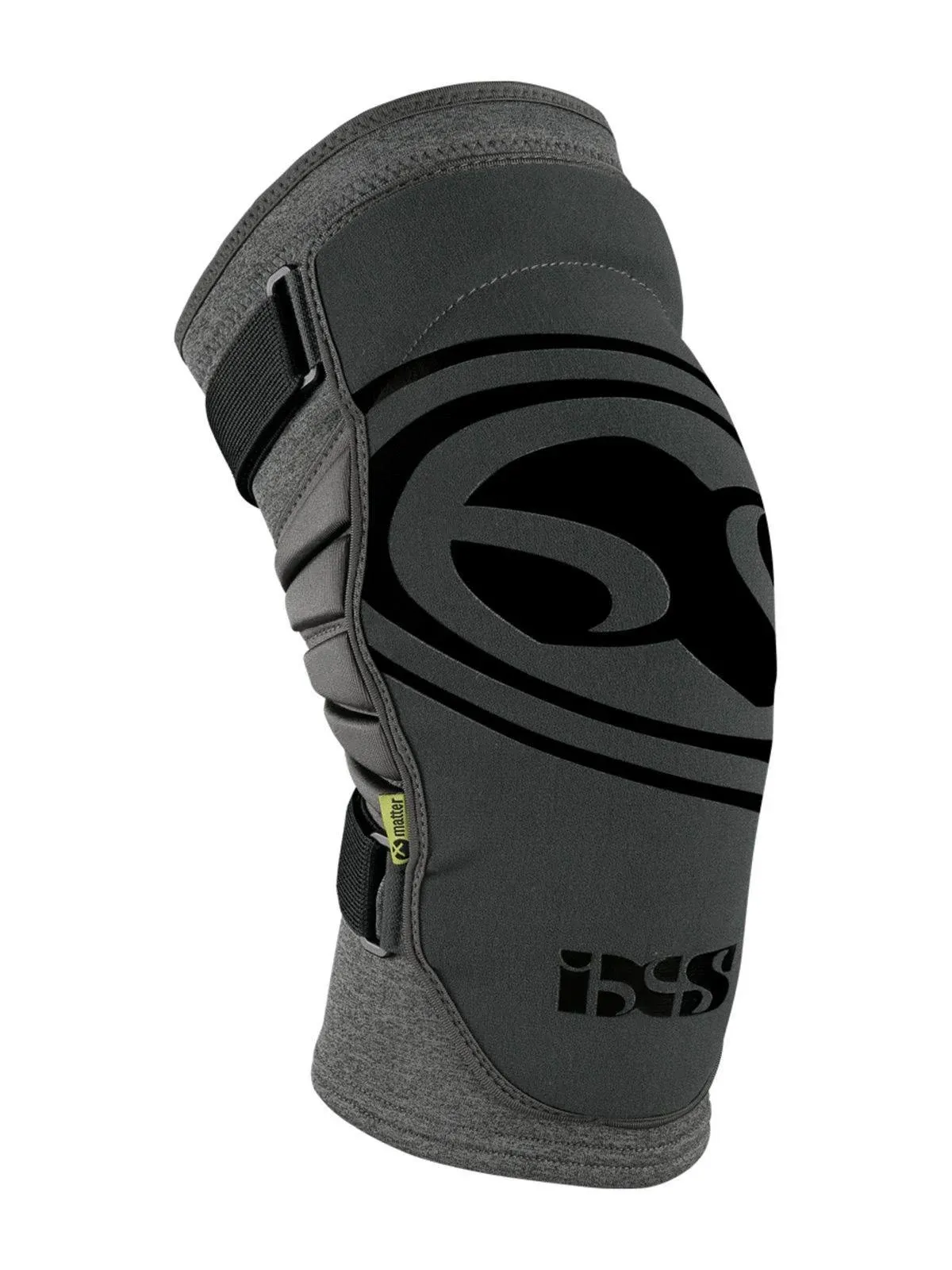 iXS Carve Evo+ Knee Pads: Gray LG