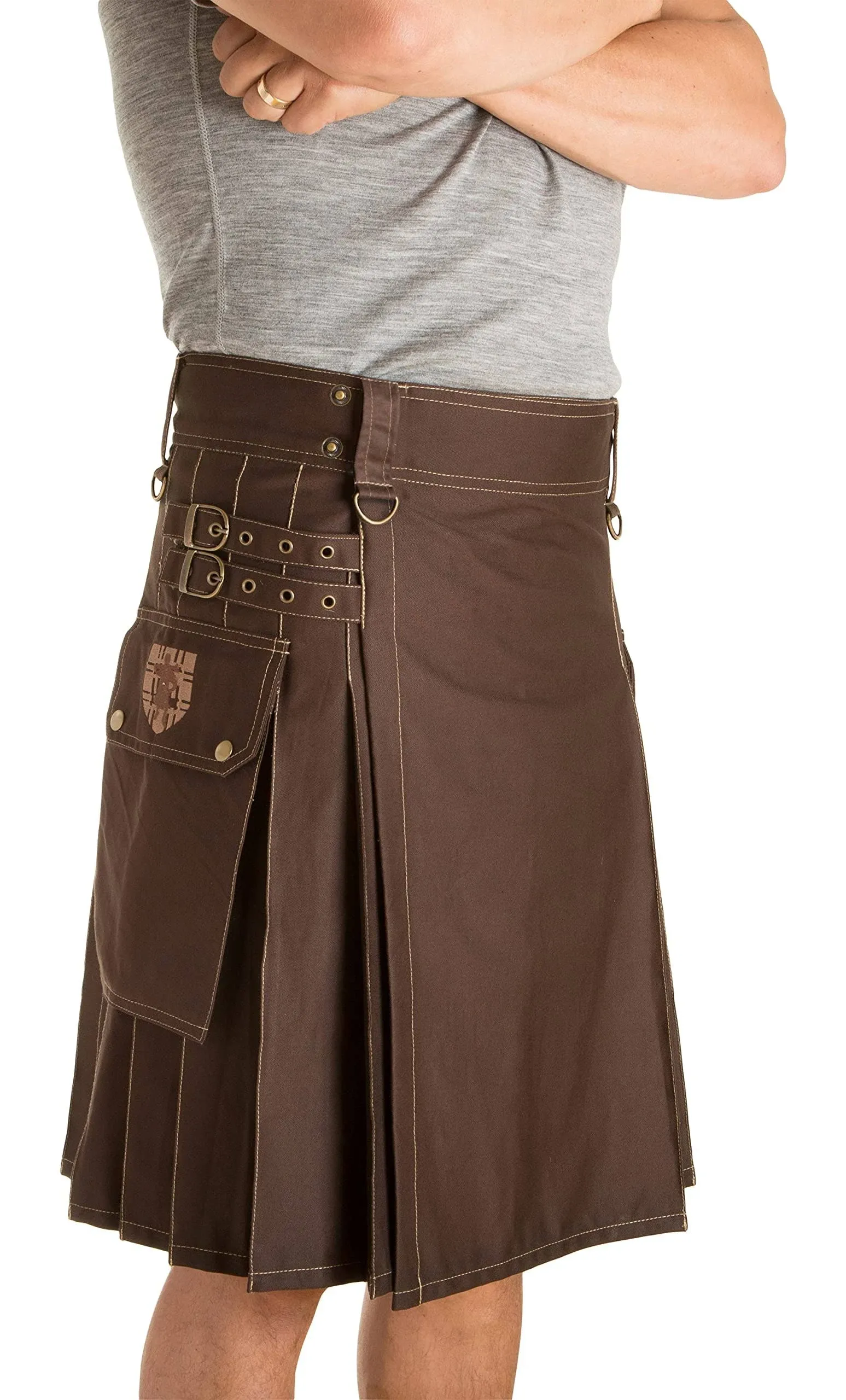 Damn Near Kilt 'Em Men's Greenhorn Utility Kilt