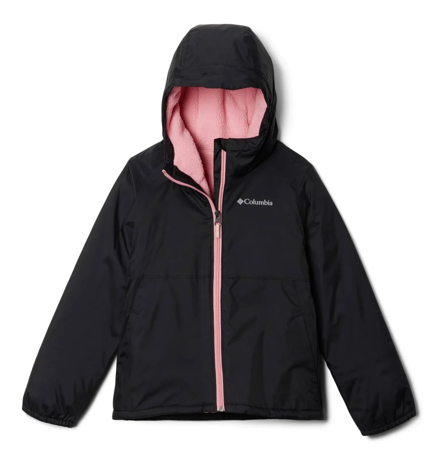 Columbia Girls' Switchback Sherpa Lined Jacket - Large - Geyser