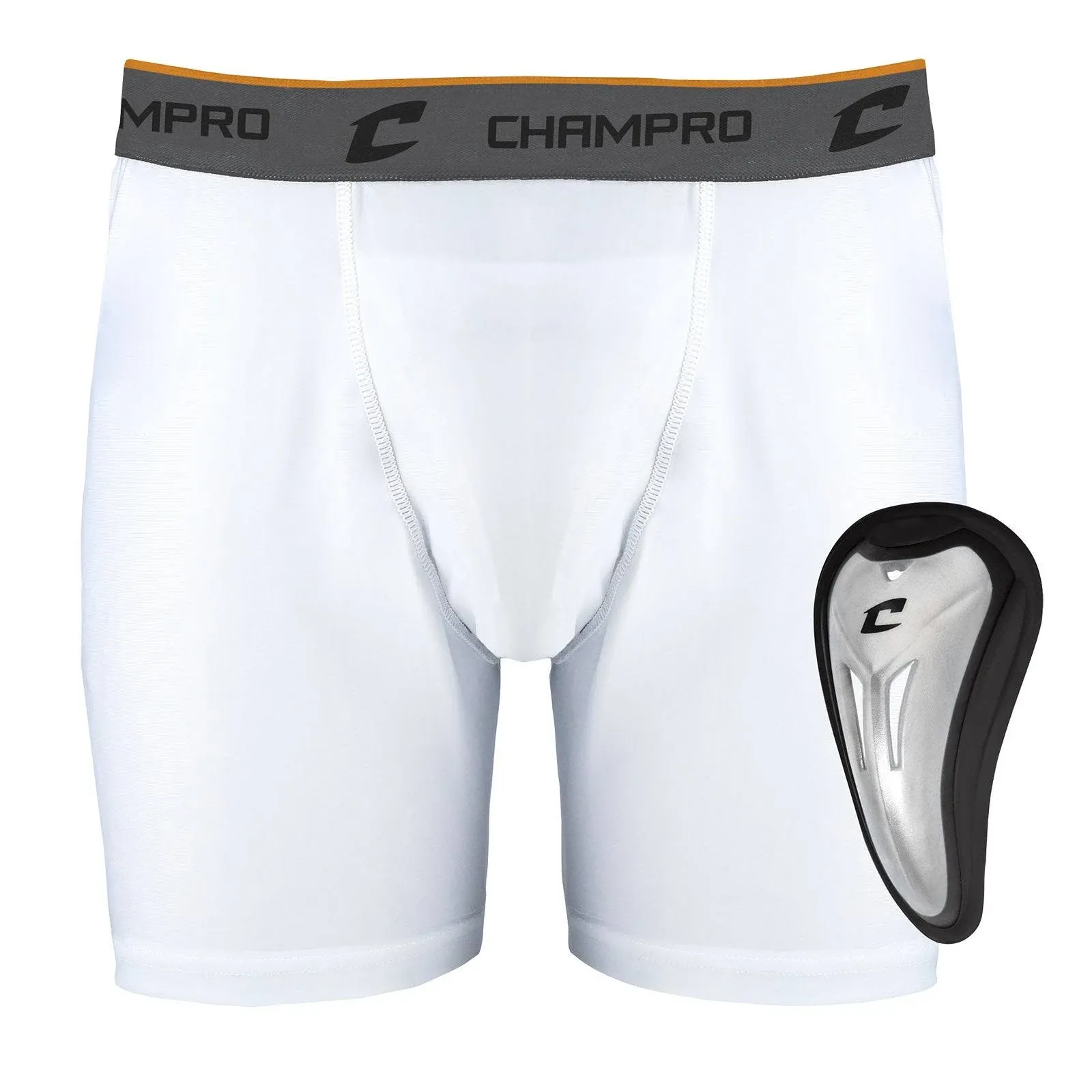 Compression Boxer Short w/Cup - Youth