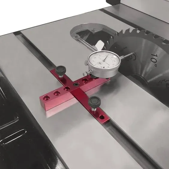 A-LINE-IT BASIC Table Saw Alignment Calibration Tool with Precision Dial Indicator for Table Saw Alignment and Workshop Machinery Precision Alignment and Adjustment