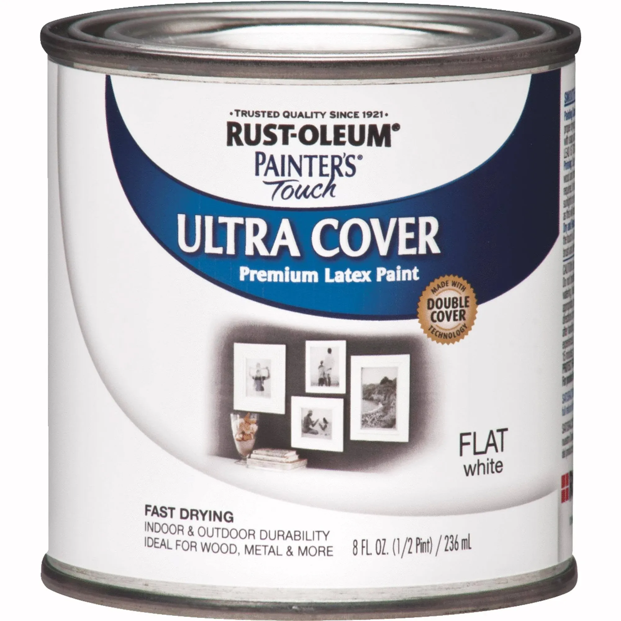 RustOleum Flat White Latex Paint