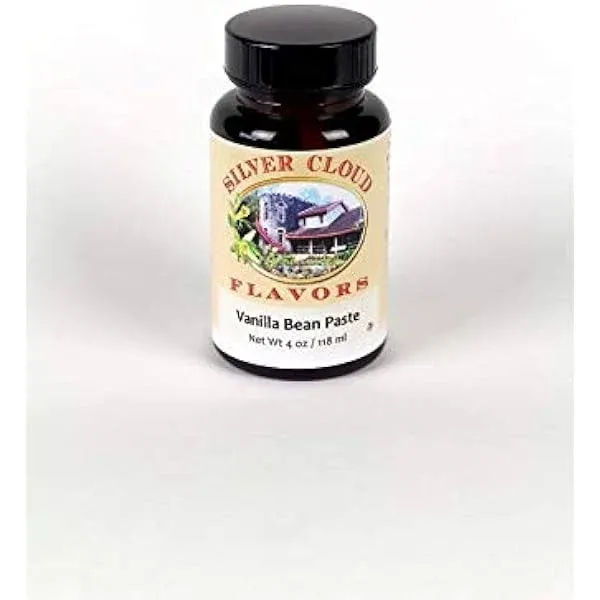 Vanilla Bean Paste - 4 fl. oz. wide mouth plastic bottle