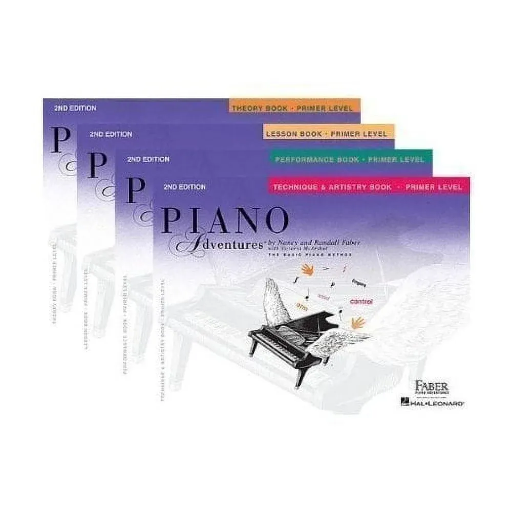 Faber Piano Adventures Primer Level Learning Library Pack - Lesson, Theory ...