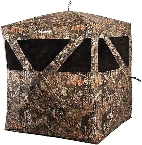 Ameristep Care Taker Kick Out Pop-Up Ground Blind, Premium Hunting Blind