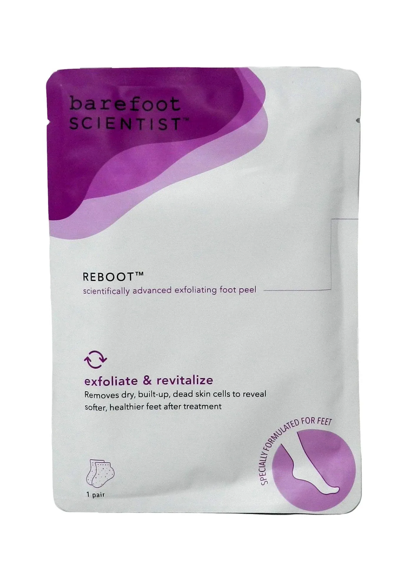 Barefoot Scientist Reboot Ultra-Soft Exfoliating Foot Peel, For Lasting Foot Softness