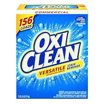 Oxiclean Versatile Stain Remover, Regular Scent, 7.22 lb Box, 4/Carton